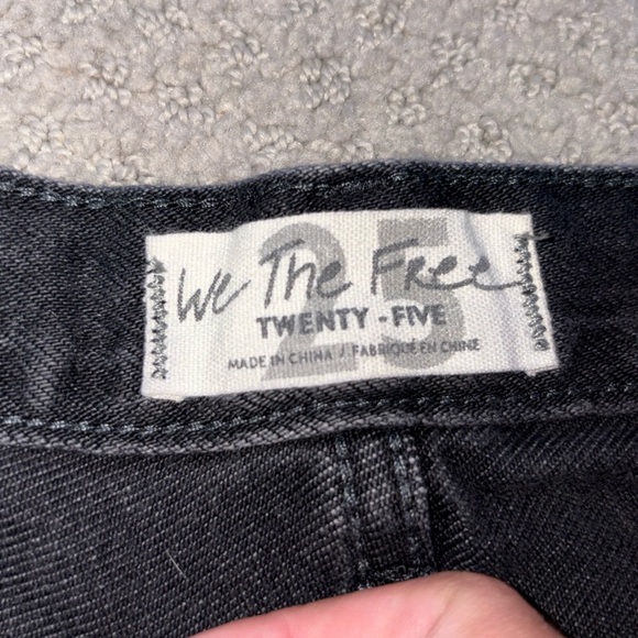 free people jean shorts - Picture 4 of 4